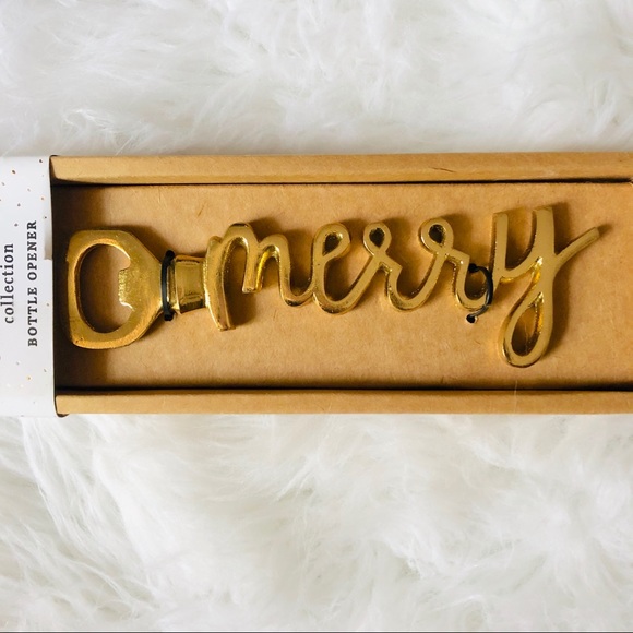 SENTIMENTS COLLECTION Gold Merry Bottle Opener - Picture 3 of 7